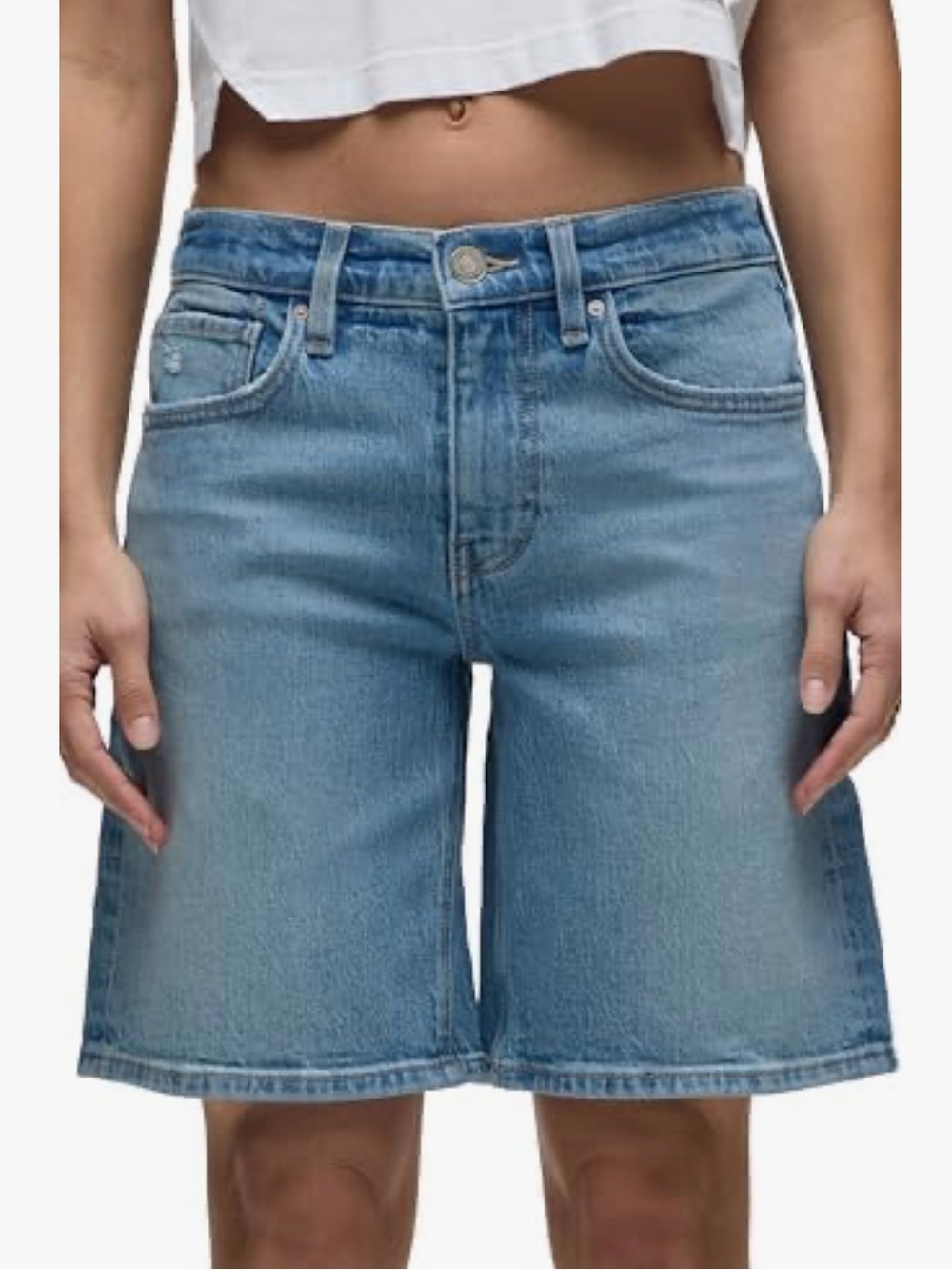 NWT Hudson London Low-Rise Long Short